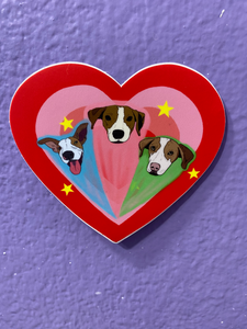 PowerPuff Pups Heart Logo
