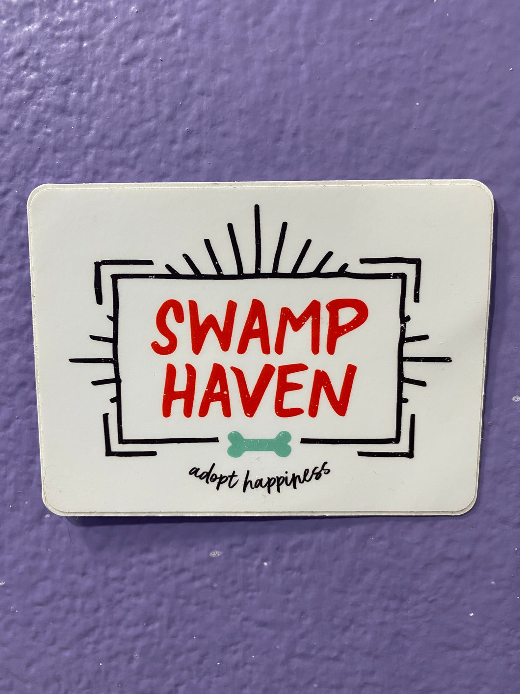 Swamp Haven Logo Sticker